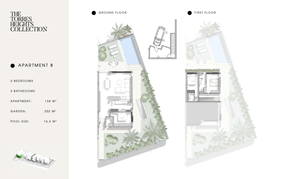 Apartamento de lujo con jardin, Jesus