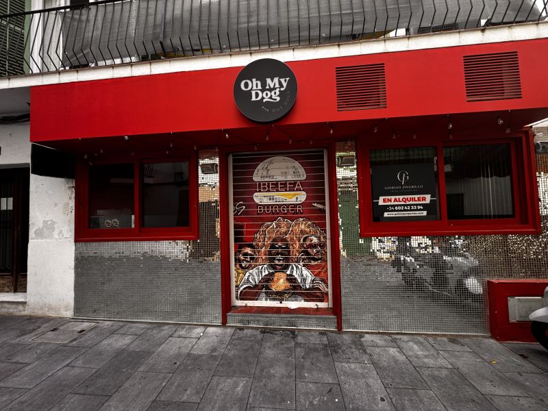 -EN ALQUILER- Restaurante en calle General Prim (San Antonio)