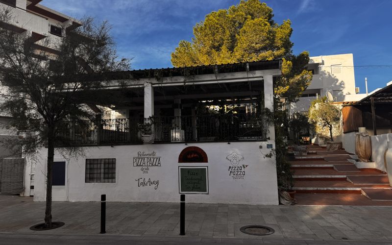 Historica pizzeria/restaurante en Es Puyols (Formentera)